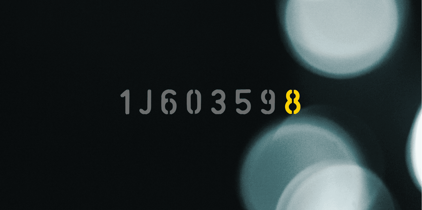 un exemple de numéro de série